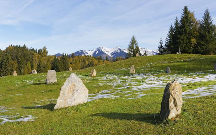 Steinkreis im Brandnertal, Vorarlberg