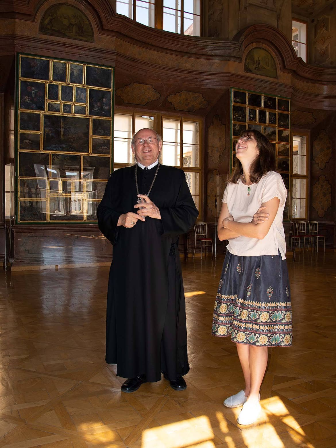 Ausflug, Servus, Stift Melk, Abt