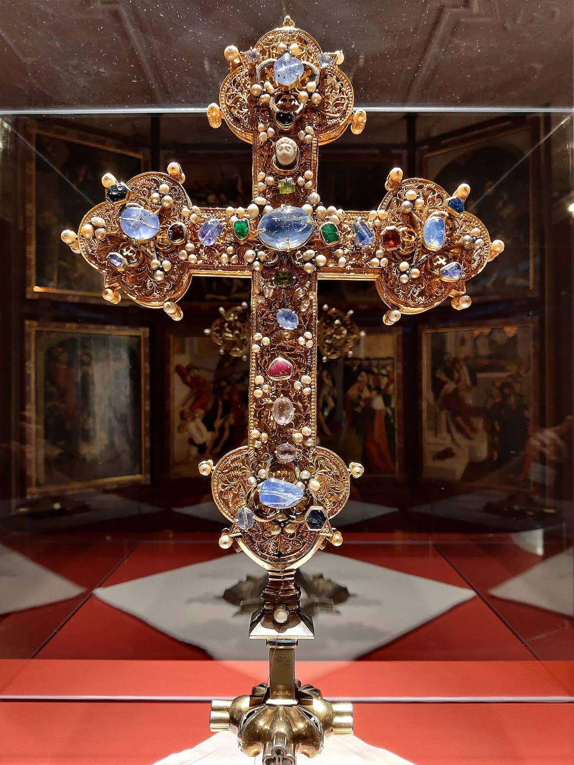 Ausflug, Stift Melk, Ausstellung, Melker Kreuz