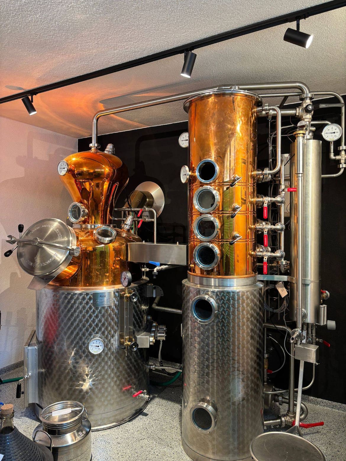 Brennanlage, Enzianschnaps, Galtür