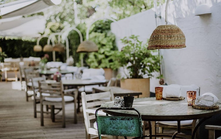 Der Außenbereich vom Taubenkobel