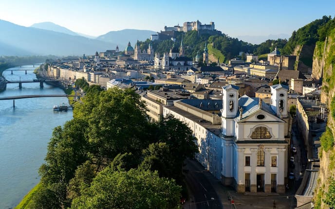 Blick über Salzburg Stadt (Foto: Tourismus Salzburg/Günter Breitegger)