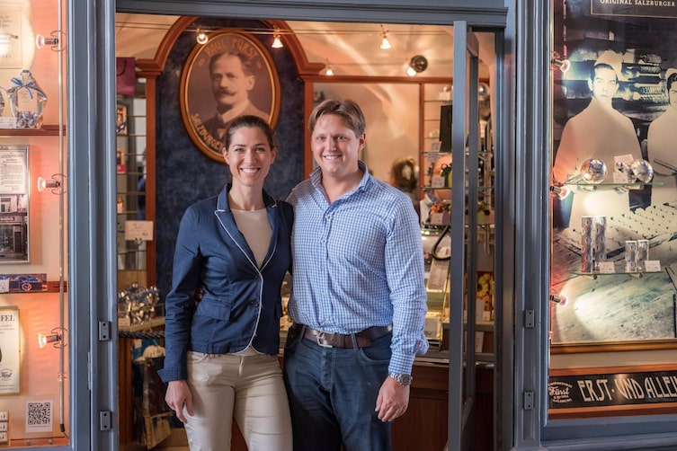 Doris und Martin Fürst, ein starkes Paar für süße Versuchungen. (Foto: Mirco Taliercio)