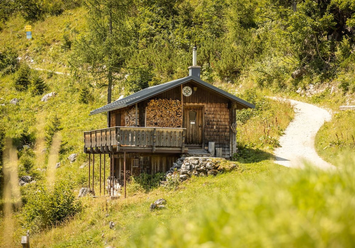Hütte Bergrettungsdienst Bad Ischl auf der Katrin Alm
