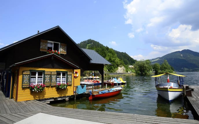 Wirtshäuser am See: Seeterrasse, Lunzer See