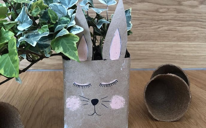 Tetrapack-Häschen basteln (Bild: Anna Schober)