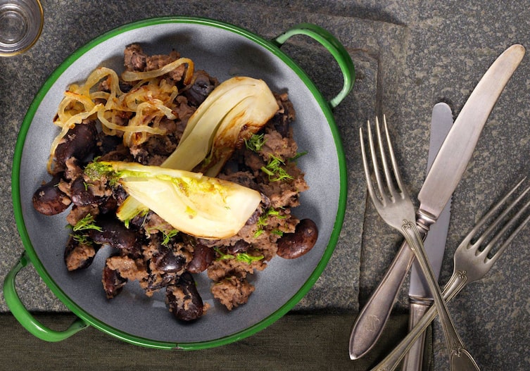 Käferbohnen-Heidensterz