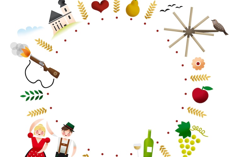 Brauchtum, Erntedankbräuche, Österreich