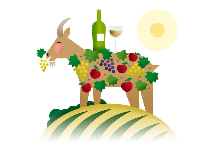 Brauchtum, Erntedankbräuche, Österreich, Weinbeergeiss