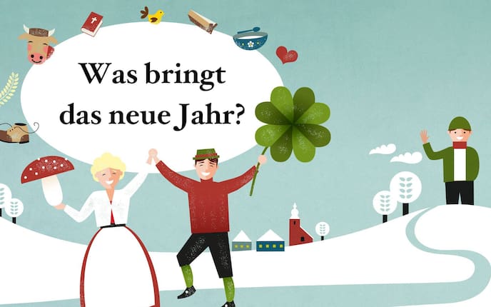 Neujahr, Orakel, Zukunft lesen