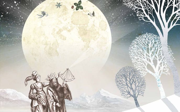 Der Mensch versucht seit jeher, die Zukunft vorauszusagen - auch im Kaffeesatz. (Illustration: Andreas Posselt)