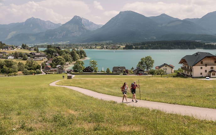 Pilgern, Wolfgangsee, Salzkammergut, Servus Sommerfrische
