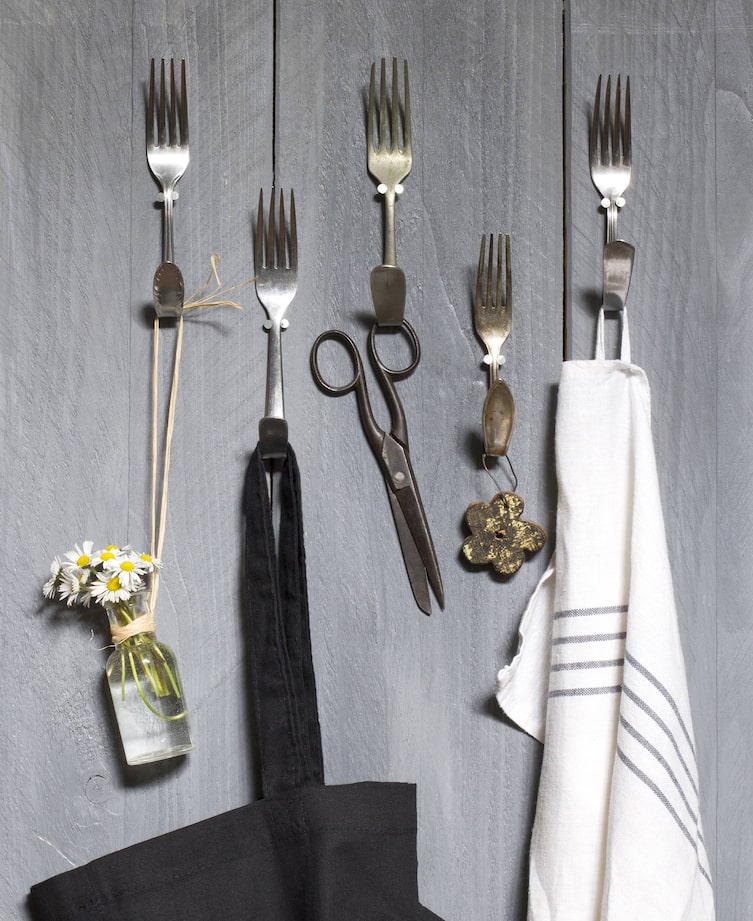 Fundstück Besteck: Haken mit Gabeln (Bild: Michaela Gabler)