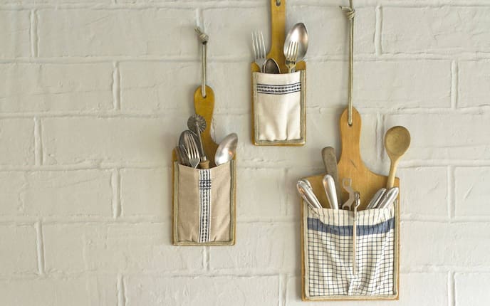 Fundstück, Jausenbrett, Besteckhalter