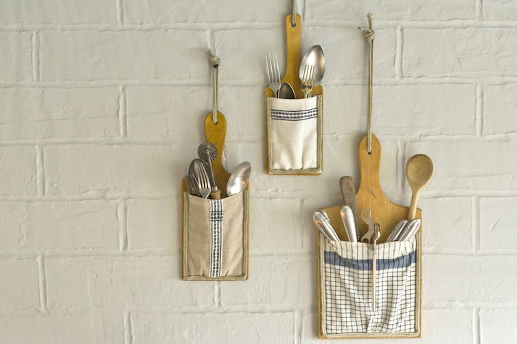 Fundstück, Jausenbrett, Besteckhalter