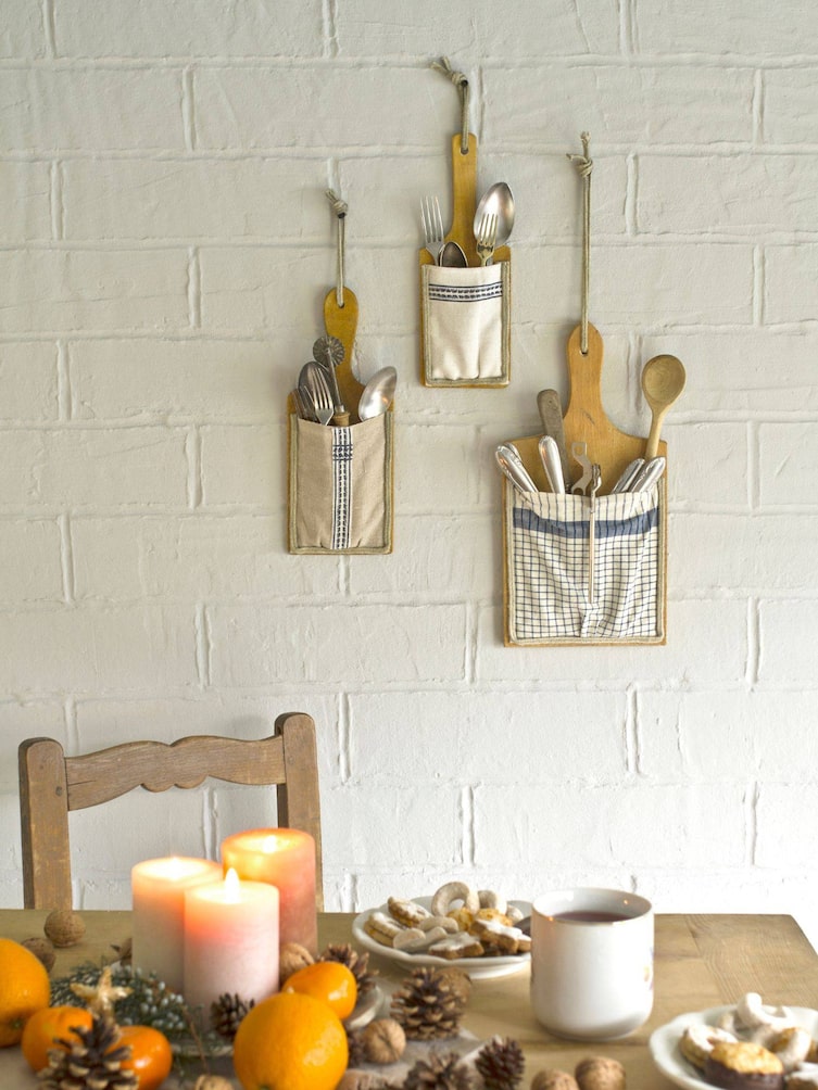 Fundstück, Jausenbrett, Besteckhalter