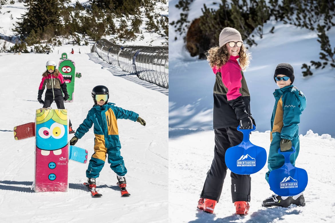 Kinder im Schnee - Obertauern