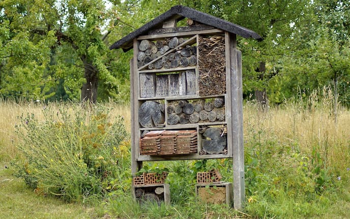 Garten, Gartengestaltung, Insektenhotel Ideen