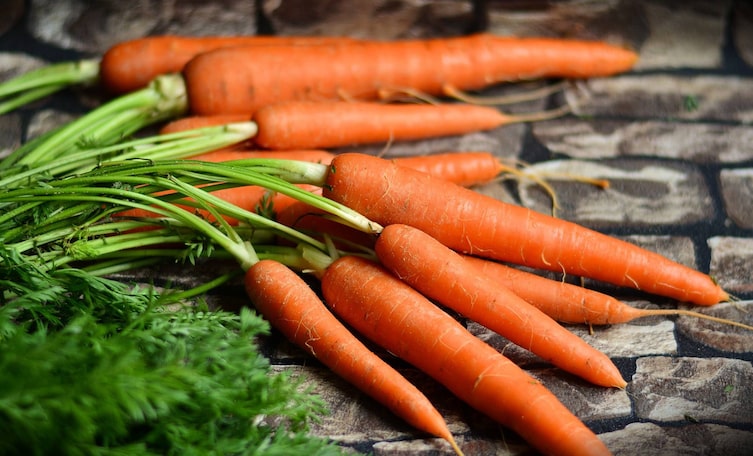 Erntefrisch, Karotten, Gemüse, Servus.