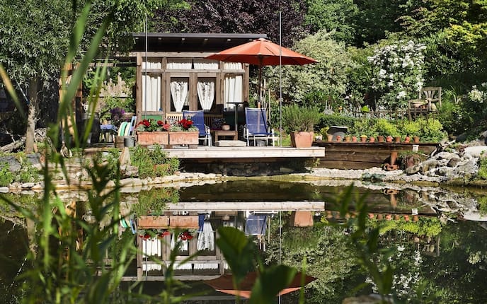 Astrologie im Garten: Wassergarten (Bild: Philipp Platzer)