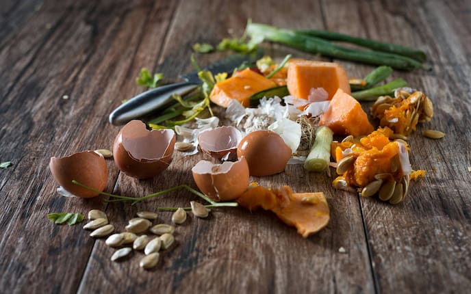 Kompost im Kleinformat: Biomüll (Bild: Mauritius Images)