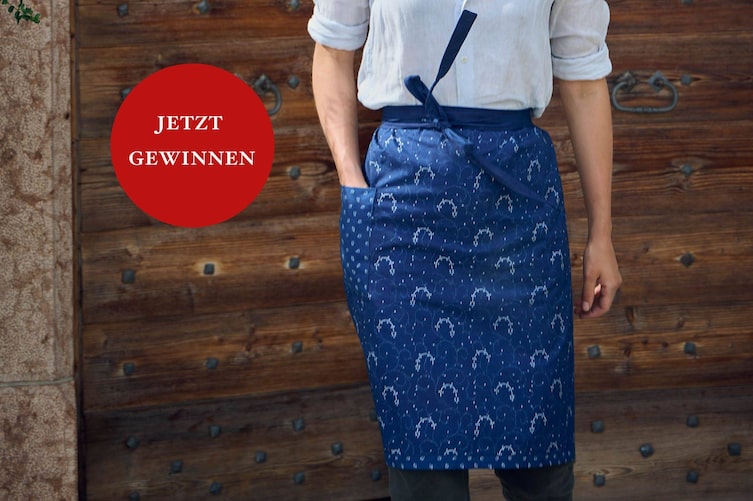 Blaudruckschürze, Gewinnspiel