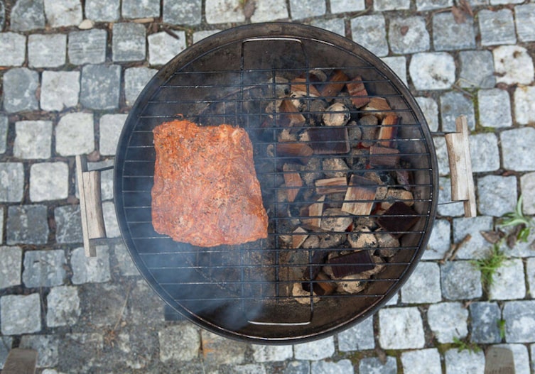 Gute Küche, Kochschule, Räuchern, Schopfbraten, Smoked