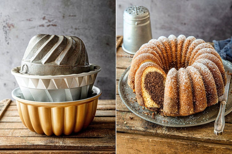 Christina Bauers Marmorgugelhupf, Gugelhupfformen