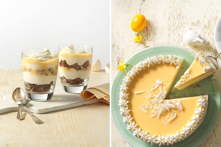 Rezepte mit Eierlikör; himmlische Torten, Kuchen, Cremen
