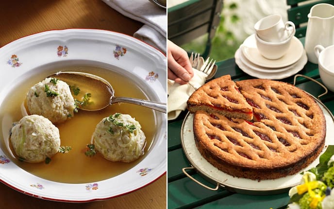 herzhafte Knödel, süße Linzer Torte, Rezepte Oberösterreich