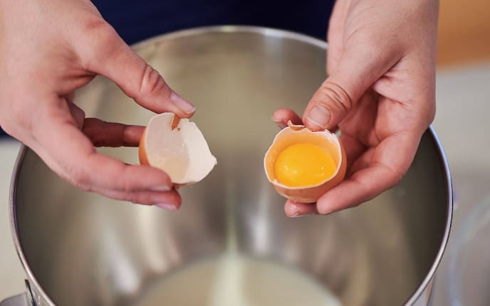 Eidotter, Ei trennen, Dotter, Küchenwissen