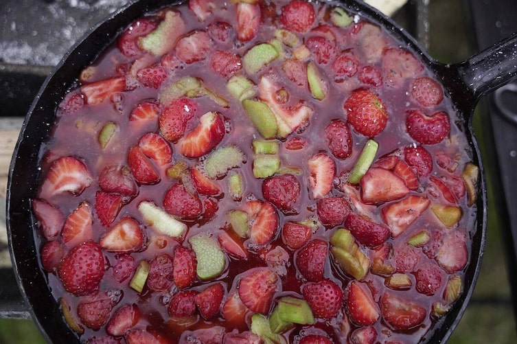Erdbeer Früchte Pfanne, Jenny Gruber