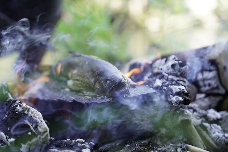 Gegrillter Fisch, Jenny Gruber