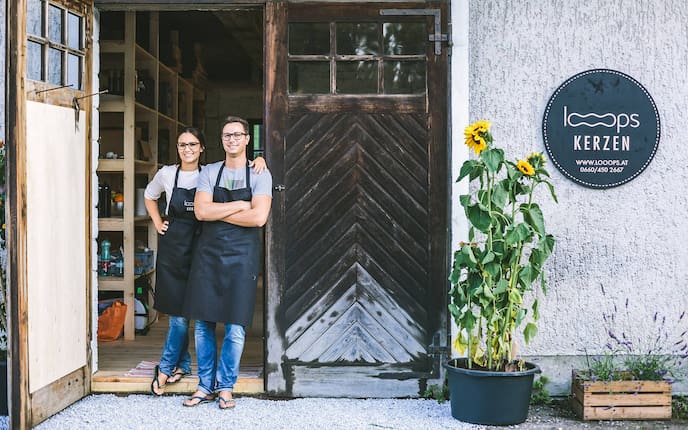 Werkstatt LOOOPS Kerzen