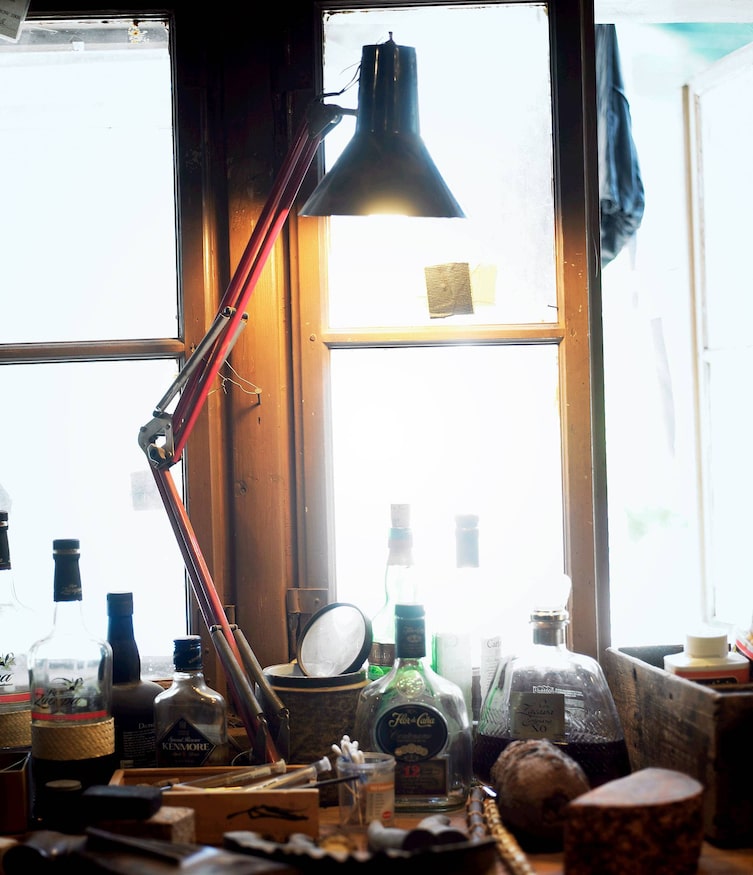 In der Werkstatt gibt es viel zu sehen (Foto: Philipp Horak)