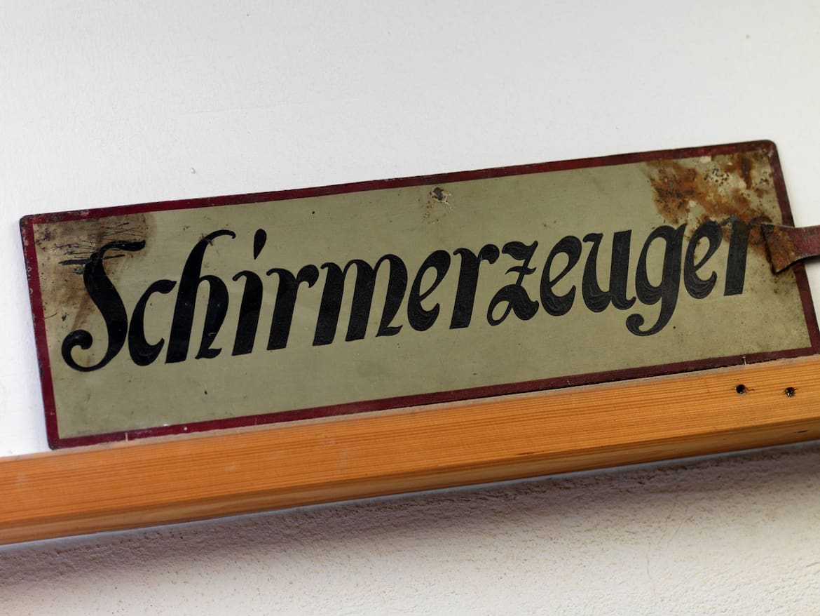 Handwerk, Schirmmacher, Tradition, Kirchtag, Salzburg