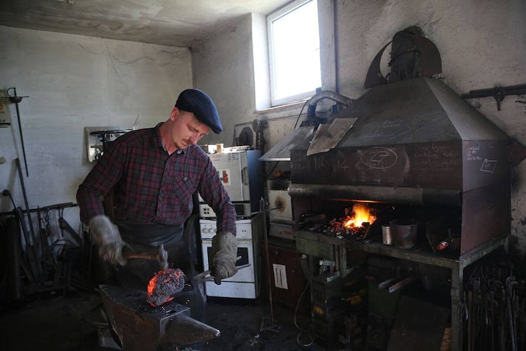 Schmied Alois Unterrainer, Servus TV, Doku, Die Kunst der Schmiede