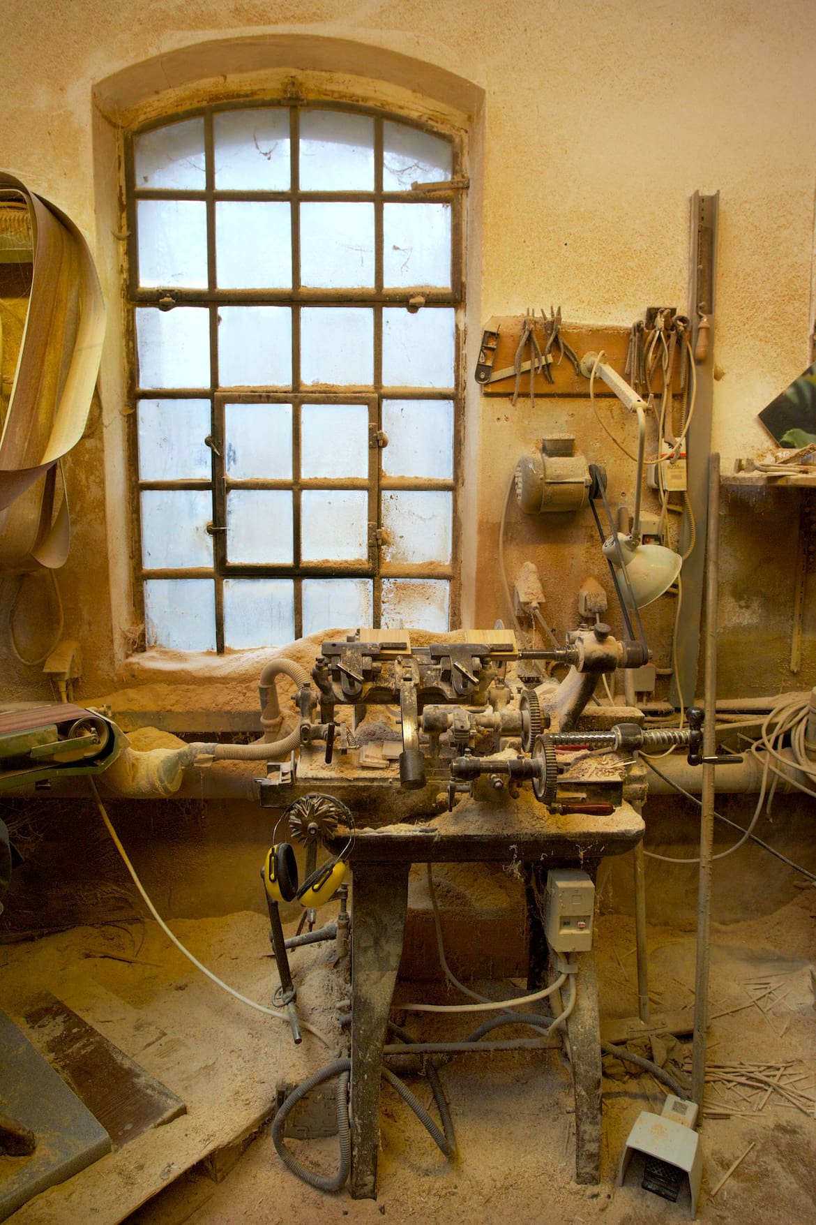 Handwerk, Kammmacher, Werkbank