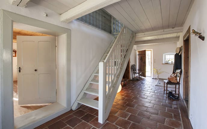 Hausbesuch im Innviertel: Freundliches Vorzimmer (Bild: Harald Eisenberger)