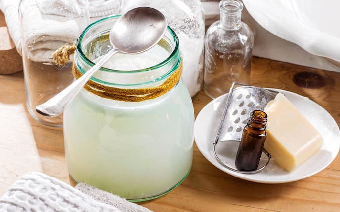 Haushalt, Seifen, Seifenlauge, Schmierseife