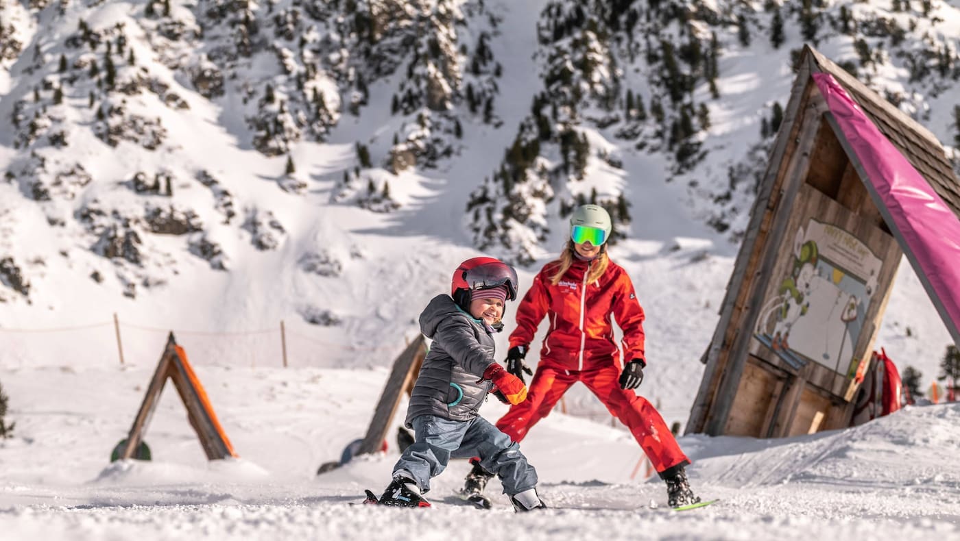Kinder Skifahren in Obertauern