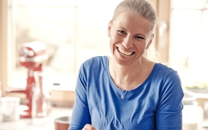 Bäckerin, Christina Bauer, Bäuerin, Bloggerin, Backen, Lachen