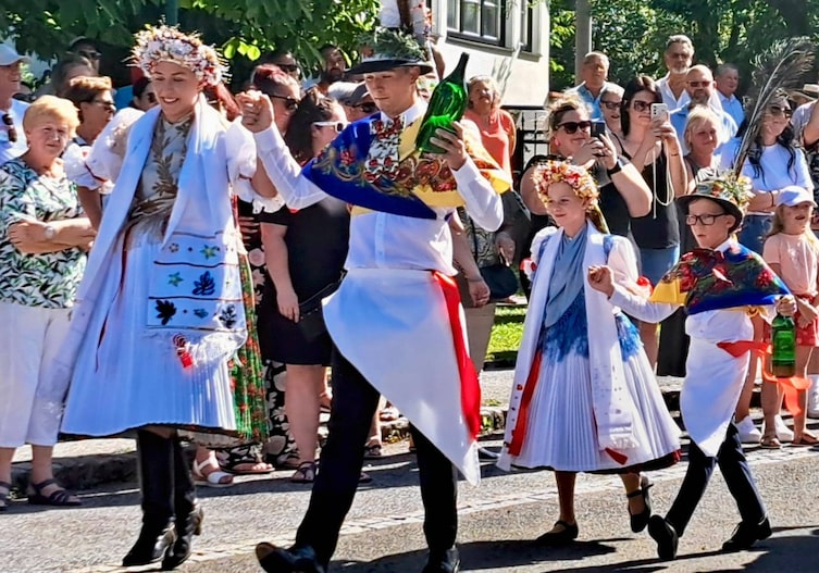 Heimatleuchten, Südburgenland, Stinatzer Hochzeit, Kränzler, Brauchtum