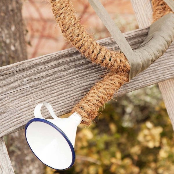 Basteln Tröte Gartenschlauch Kinder