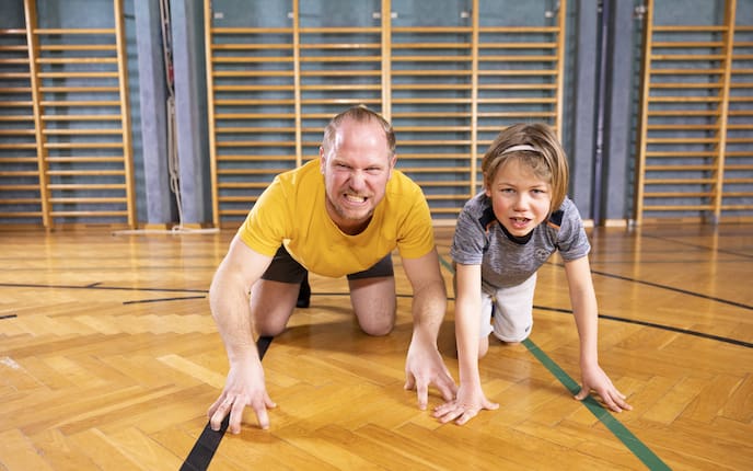 Kinder, Bewegung, Konzentration