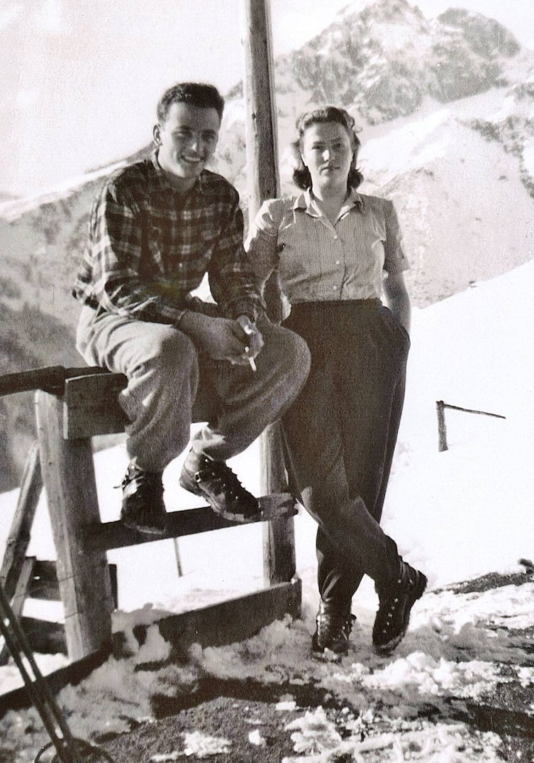 Sepp Forcher in jungen Jahren