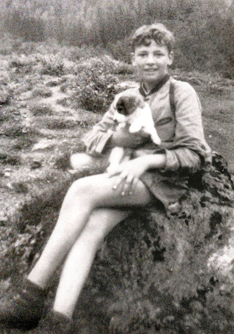 Sepp Forcher in jungen Jahren