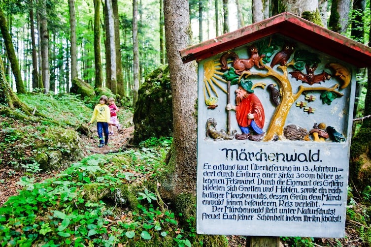 Märchenwaldwanderung-Beschilderung