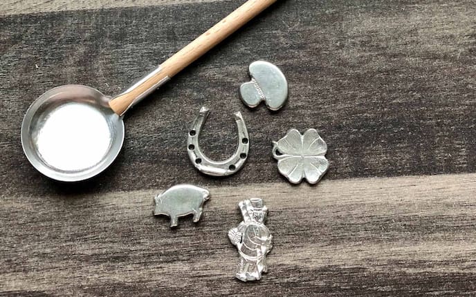 Zinngießen, Servus, Brauchtum