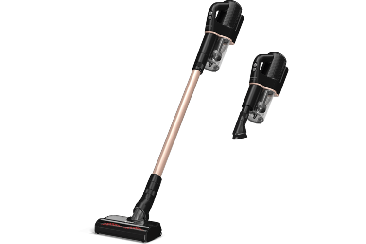 2 in 1: der Duoflex Akku-Staubsauger von Miele als Komplett- und Handgerät.